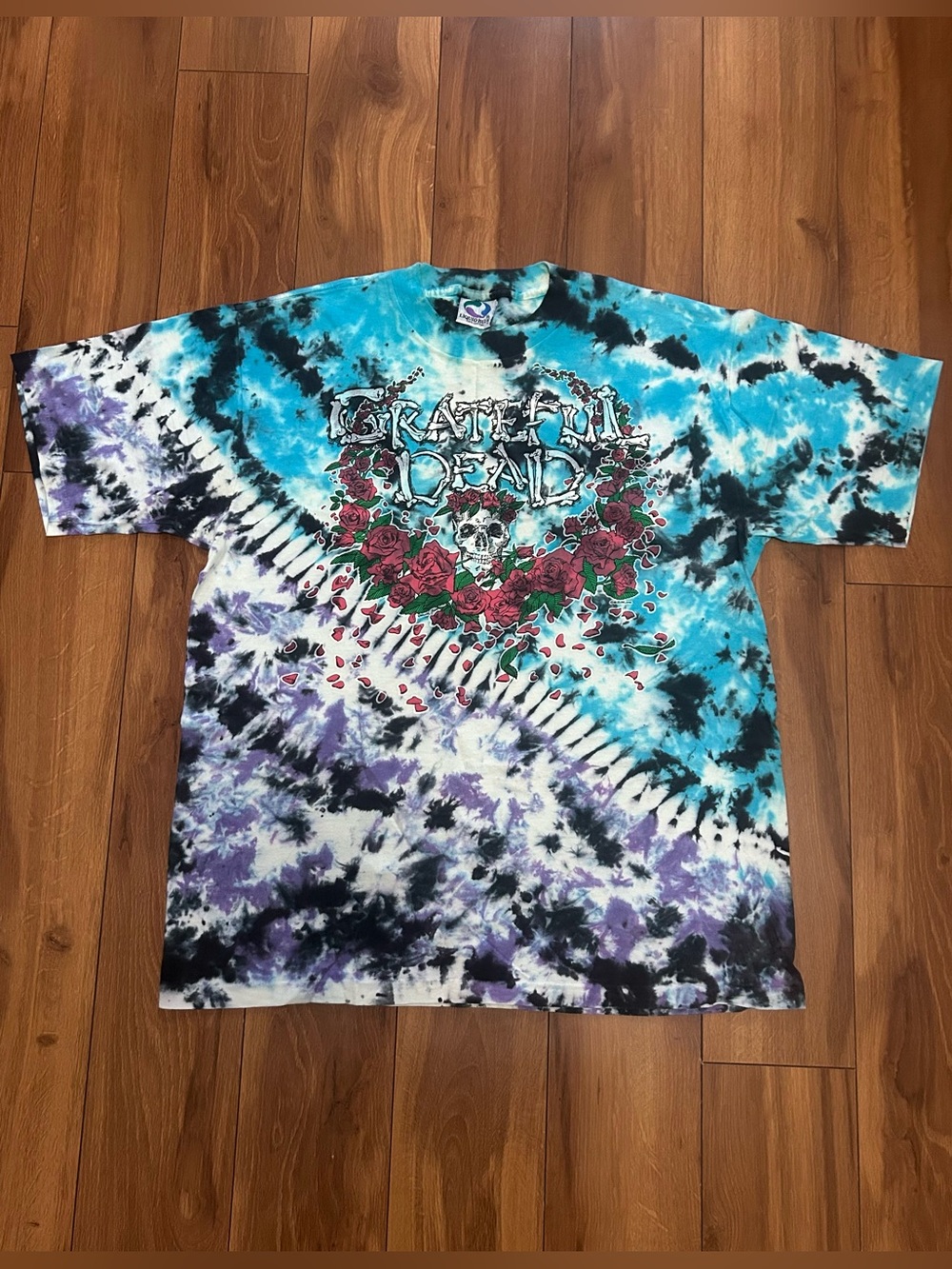Vintage Grateful Dead ‘Skull & Roses’ T-Shirt Size XL Bertha GDM Jerry Garcia